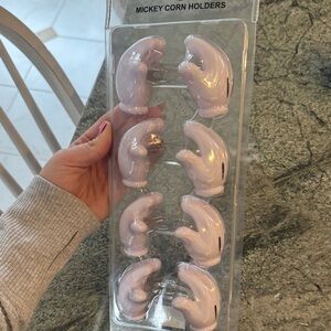 Disney White Mickey Corn Holders
